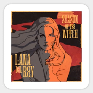 lana del rey fans art Sticker